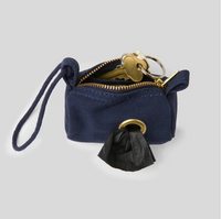 Poo Bag Holder - Navy Blue