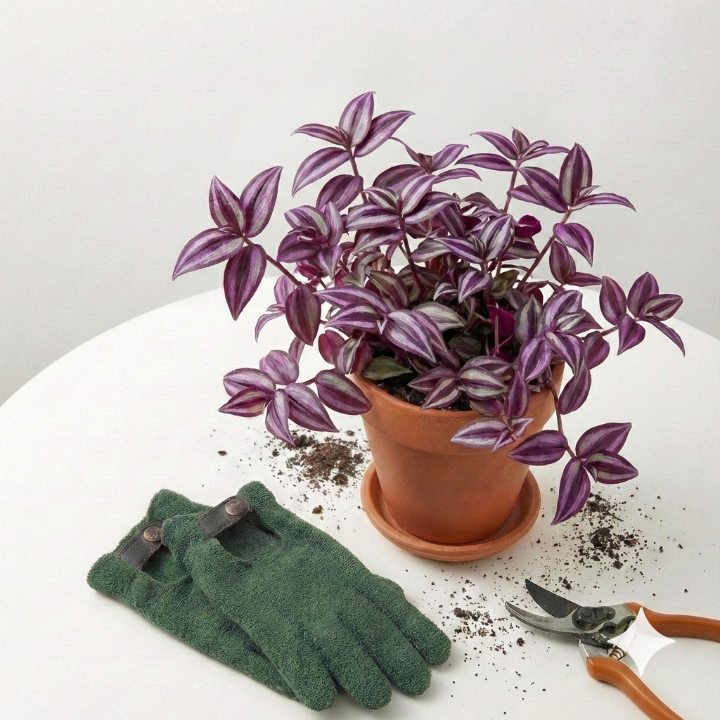 6" Pink Paradise Tradescantia (HB)